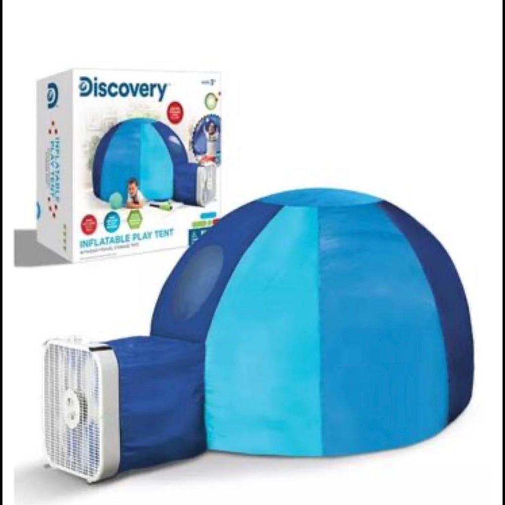 New!!Discovery play tent. Indoor/outdoor with carrying case!!
